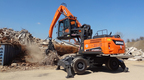 Металлоперегружатель колесный DOOSAN DX210 MH