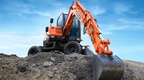 Колесный экскаватор DOOSAN DX 55W