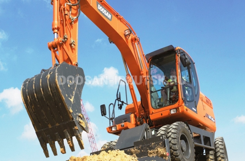 Колесный экскаватор DOOSAN DX 140 W