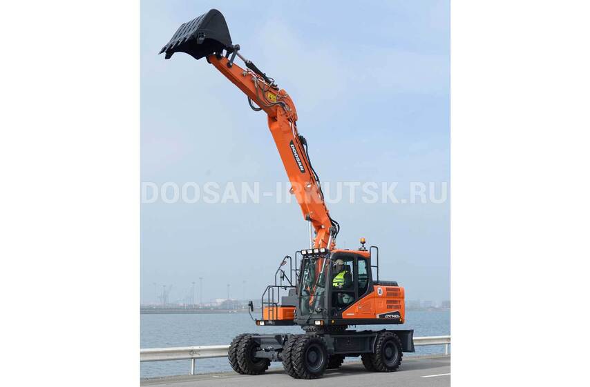 Колесный экскаватор DOOSAN DX 140 W