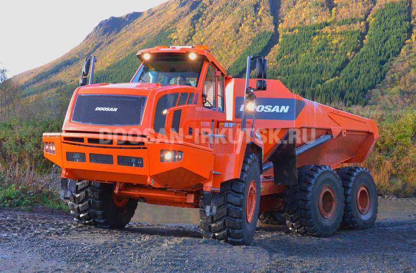 Шарнирно-сочлененный самосвал DOOSAN DA 40