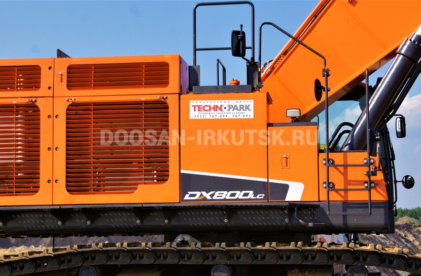 Doosan DX 800 LCA - купить карьерный экскаватор у официального дилера