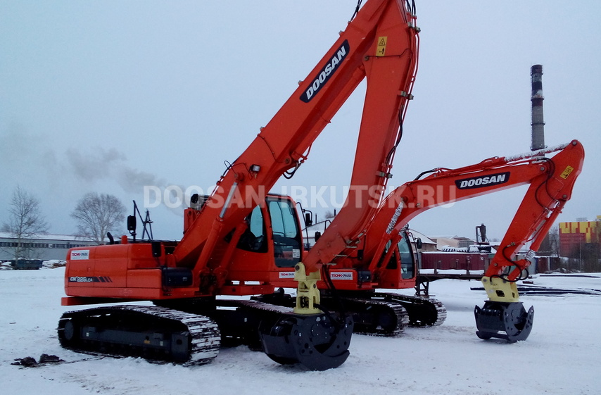 Бревноперегружатель гусеничный DOOSAN DX 225 LCA