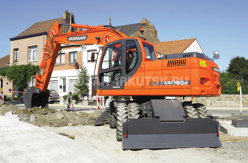 Бревноперегружатель колесный DOOSAN DX 190 WA